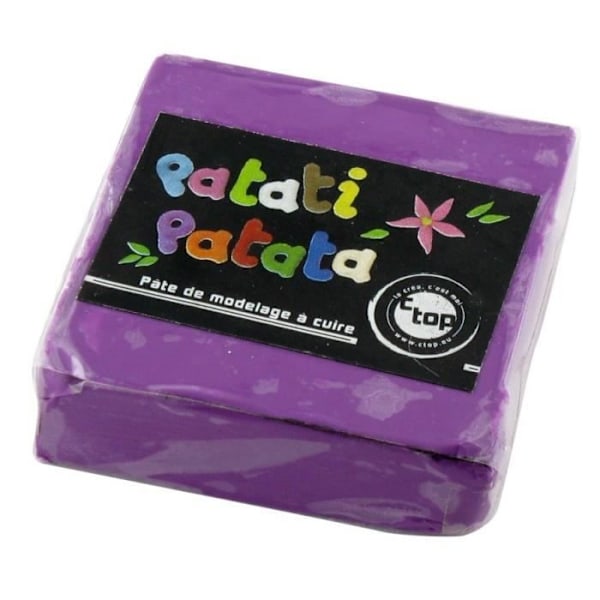 Polymer Clay - CTOP - Patati Patata Violet - Mjuk och lätt att forma Lila