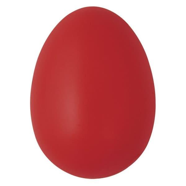 Plastägg, 6cm röd Röd