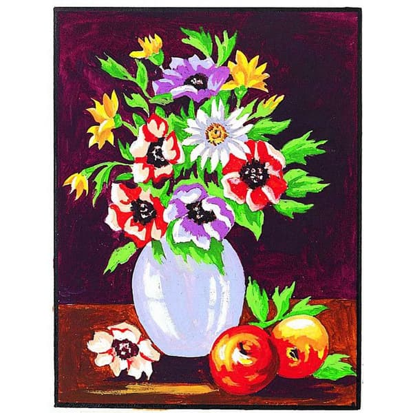 Kit canevas Le bouquet 20x25cm Vit