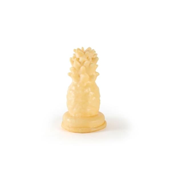 Latexmugg för ljus - Ananas