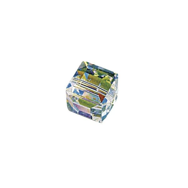 Swarovski Elements Kristall, aurora borealis, 8 mm, förpackning 2 st norrsken