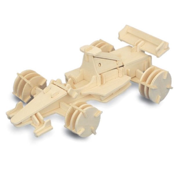 Trämodell Formule 1 Bil
