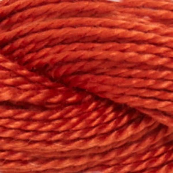DMC - Fil DMC Coton Perlé Small N8 Col. 919 Röd