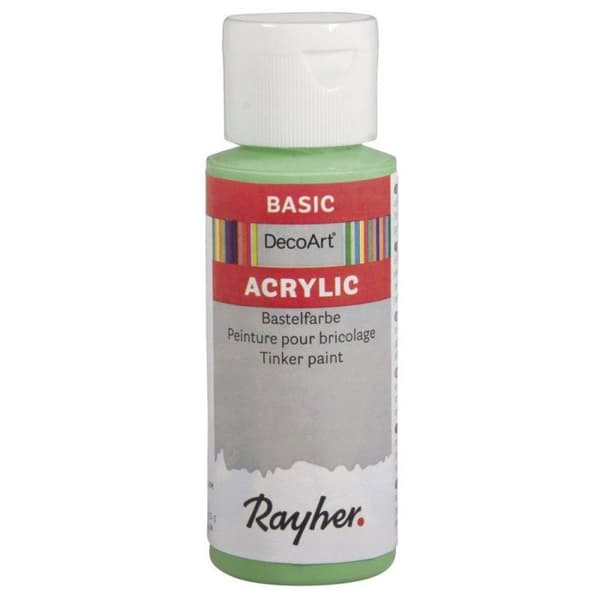 Akrylfärg, flaska 59 ml, majgrön maj grön