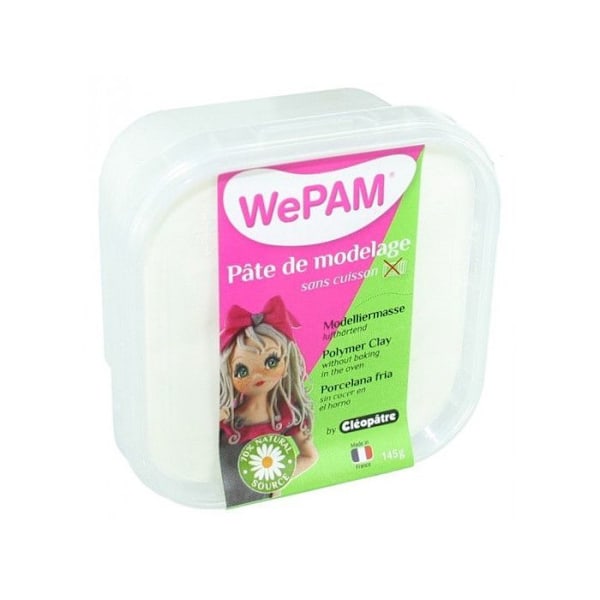 Formbar porslin - WEPAM - PFWNEU-145 - 145 g - Vit - Blandat Vit