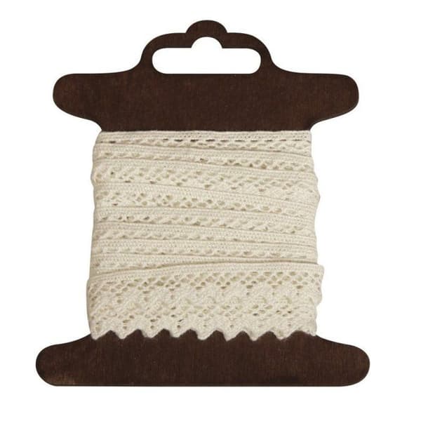 Coppade i bomull Jasmina, 8mm, Träplatta 3m, beige beige