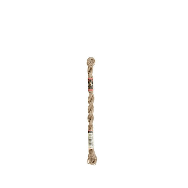 Fil DMC Coton Perlé Medium N5 Col. 642 Färg nummer 642