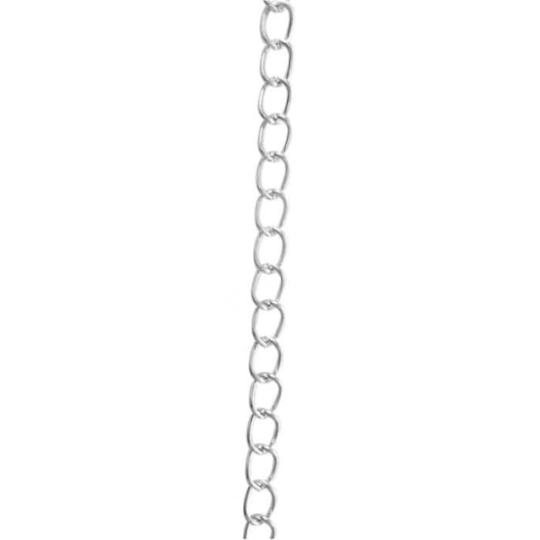 Kedjeslinga jaseron Ø5,7mm Silver Per meter