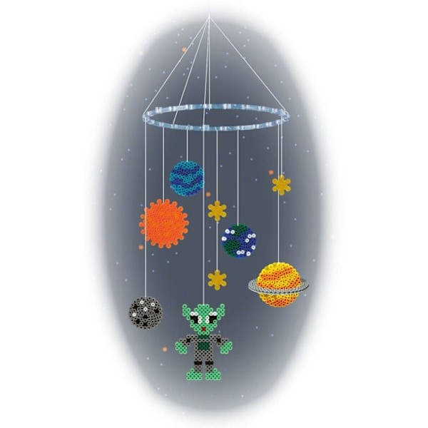 Kit pärlor och standardplattor (Ø5 mm) L'espace Flerfärgad