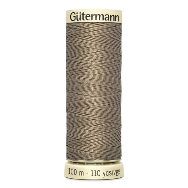 Set om 5 spolar 100m Tråd 100% polyester Gutermann Ref 788988 - Att 724 - rulle