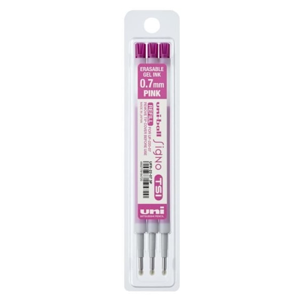 Set med 3 rosa refill - Signo TSI