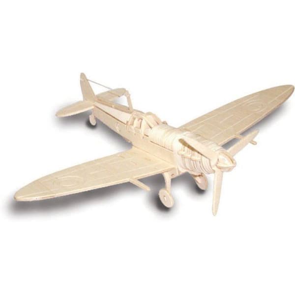 Kaj - Trämodell Flygplan (Spitfire)