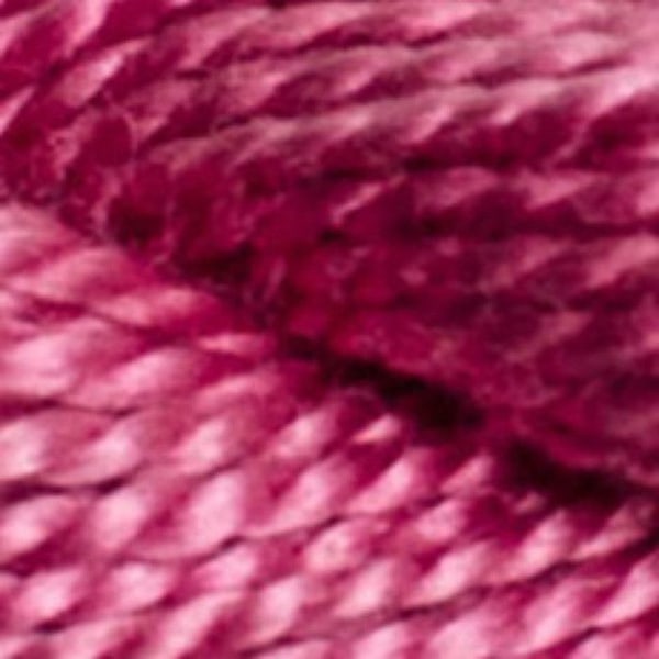 Fil DMC Coton Perlé Médium N5 Col. 3687 Rosa