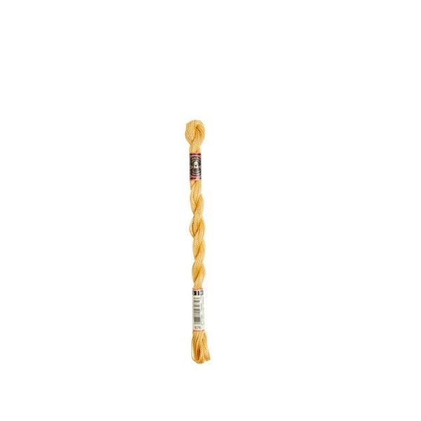 DMC - Fil DMC Coton Perlé Medium N5 Col. 676 Gul