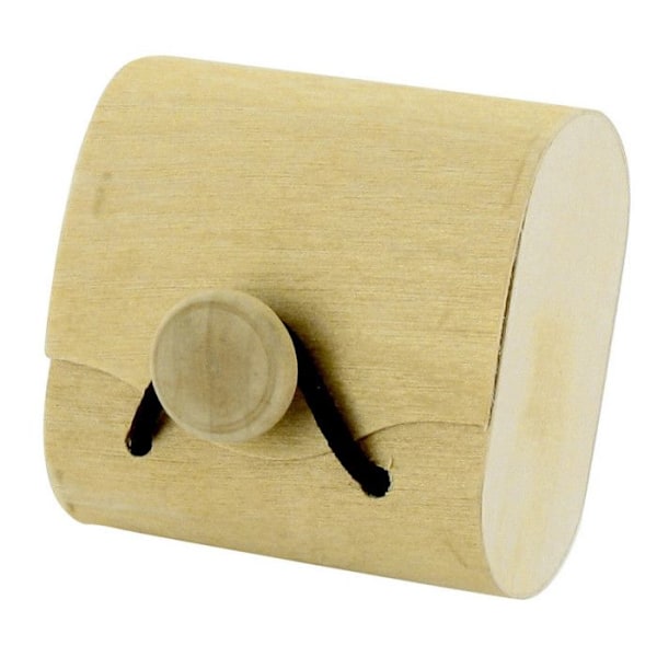 Askunkorg dragee träflis 6.2 x 3 H 6 cm
