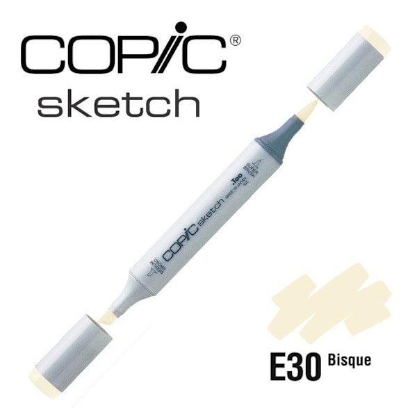 Copic - Alkoholbaserad Copic Sketch-penna E30 Bisque brun