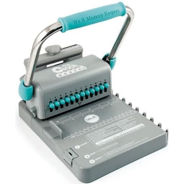 Maskin för häftning - THE CINCH - Version 2 - Flerfärgad - Binder upp till 3.12 cm - Praktisk och mångsidig