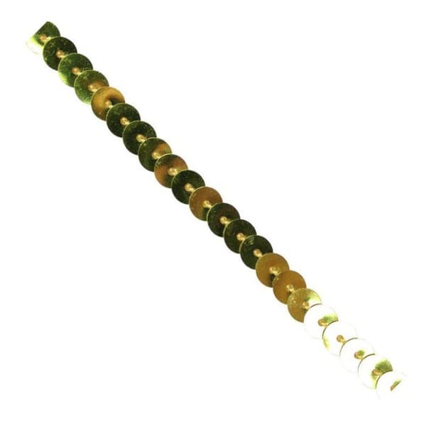 MégaCréa DIY - Paljetband Guld 1m