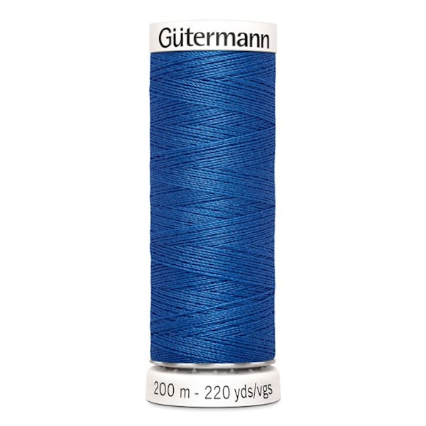 Tråd allt textil - Ej specificerat - 748277-78 - 200m - 1 spole - Blå färg