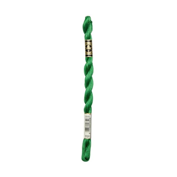 COTTON PERLE 1 ECH 25M (M) 701 Överste 701