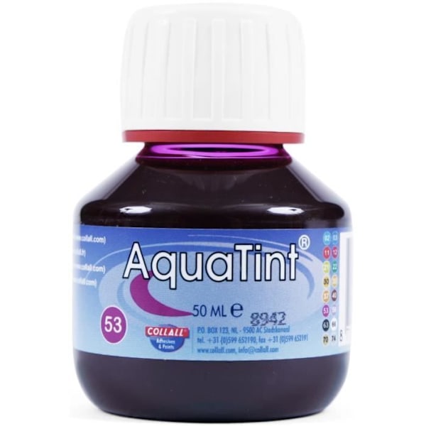 Luftspraybläck - Akvatint - Magenta - 50ml - Vattenbaserad - Blandad Magenta