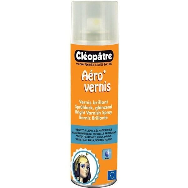 Spraylack - Kleopatra - Aéro'lack glans - 250 ml - Ekologisk - Multi-underlag