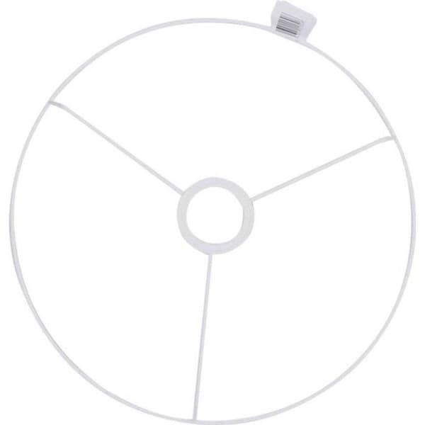 Graine Créative - Skärmställning cirkel med ring Ø 35 cm Vit