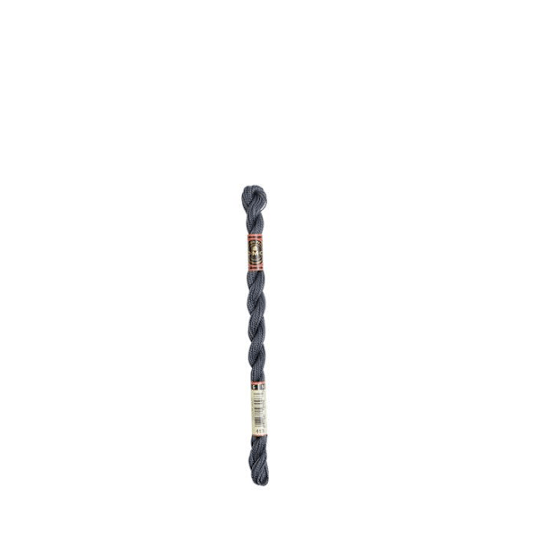 Tråd DMC Coton Perlé Medium N5 Färg. 413 Färg nummer 413