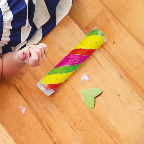 MégaCréa DIY - Papperskikare för barn att dekorera 19 cm