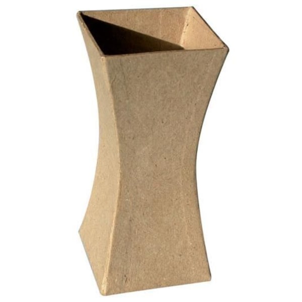 PAPPVAS FIRKANTISK BAS 123x56x56 {färg}