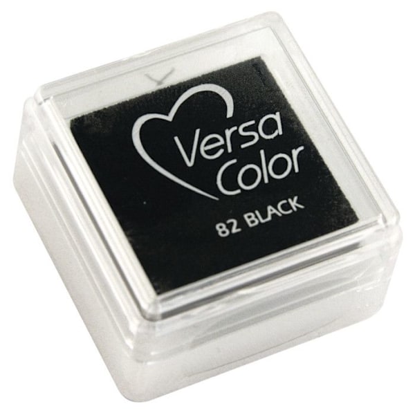 Versacolor Svart stämpeldyna Svart