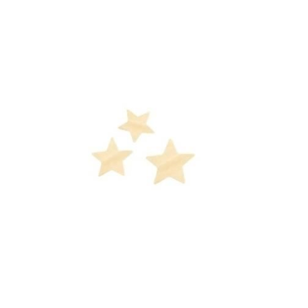 Trästar - Ej specificerad - Assorterade storlekar - 1,5 cm, 2,5 cm, 3,5 cm - Färg beige - Mixad naturligt trä