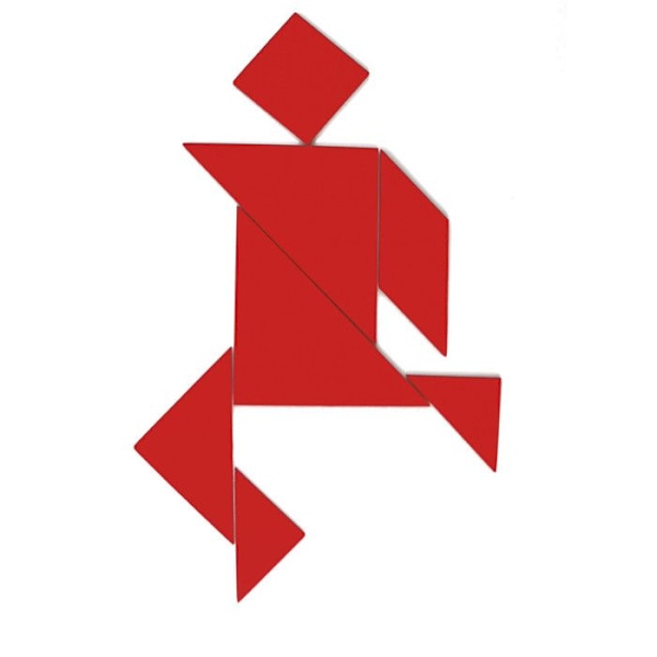 Tangram barn 7 bitar Färg(er) ej specificerade