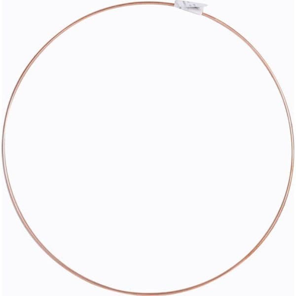 Graine Créative - Ställning för lampskärm cirkel i koppar Diameter 35 cm koppar