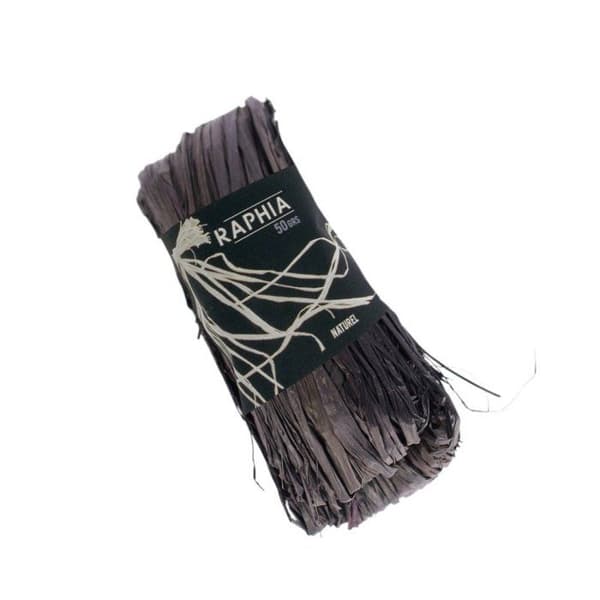 MégaCréa DIY - Svart växtfiber 50 g