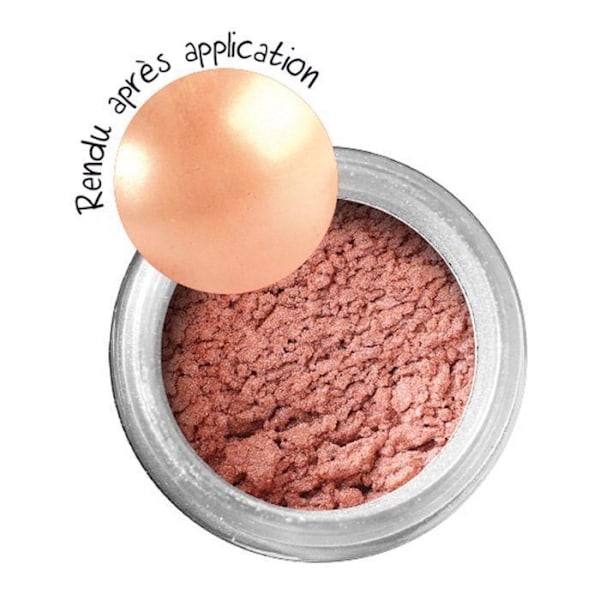 Puder Metallisk Effekt - {MARKE} - Opal 6g - Färg Rosa - Nyans Rosa - Glänsande Effekt Rosa