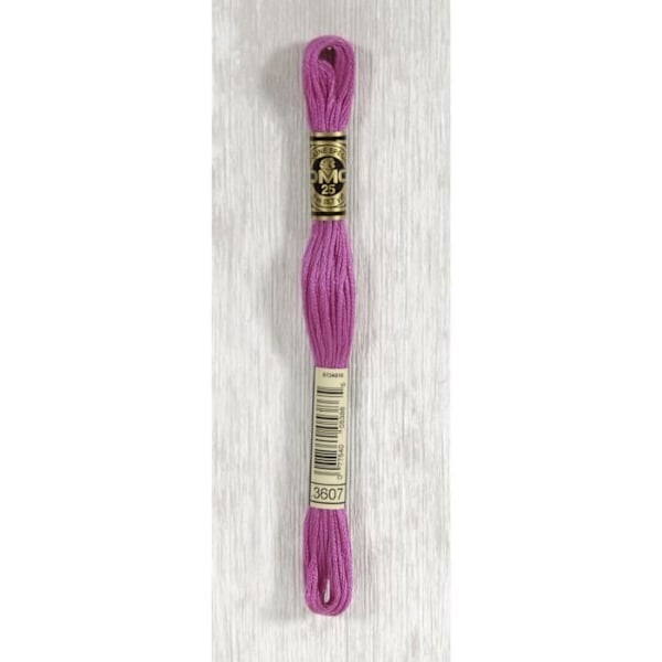 DMC Mouliné tråd 3607 Rosa