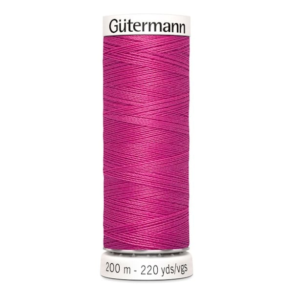 Tråd allt textil - Ej specificerat - 748277-733 - 200m - 1 spole - Färg rosa