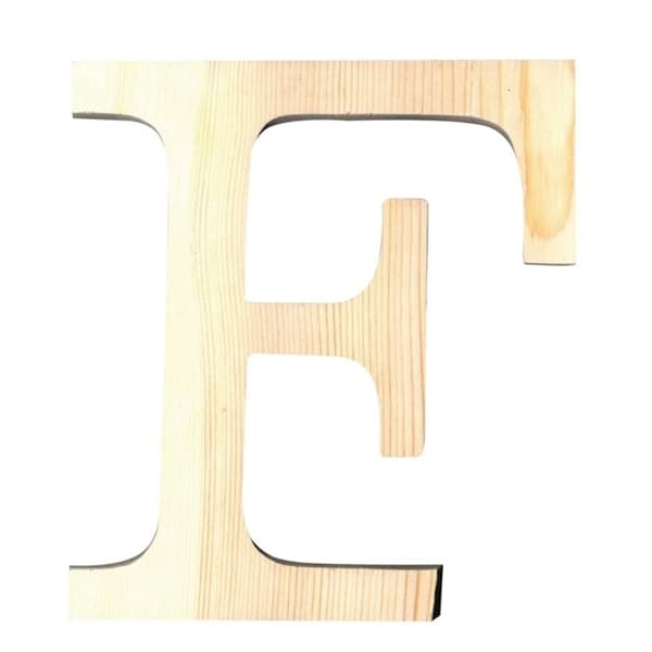 BREV F - 11,5 CM - TRÄ