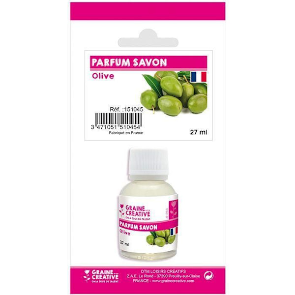 Parfym för tvål 27 ml - Oliv Transparent