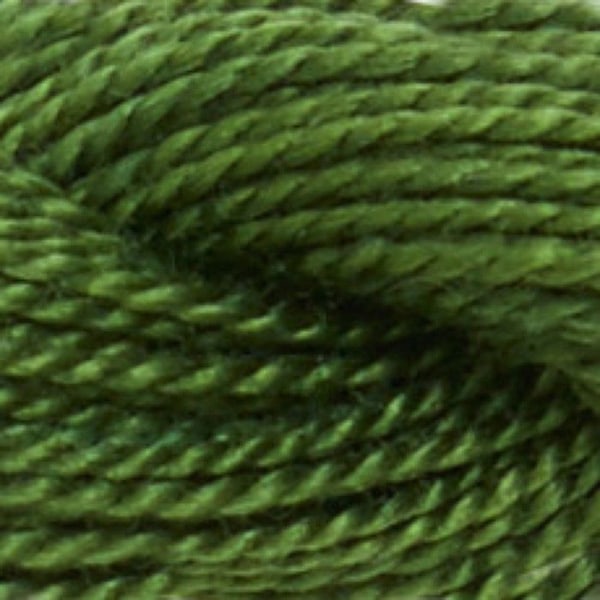 Fil DMC Coton Perlé Liten N8 Col. 3345 Färg nummer 3345