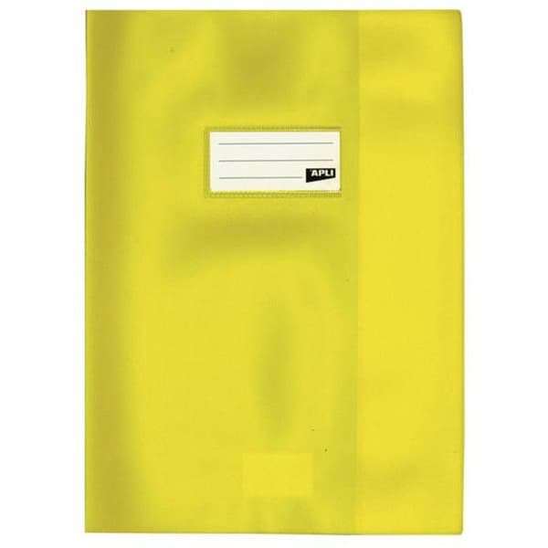 NOTEBOKSKYDD PVC 19/100 21X29,7 GUL