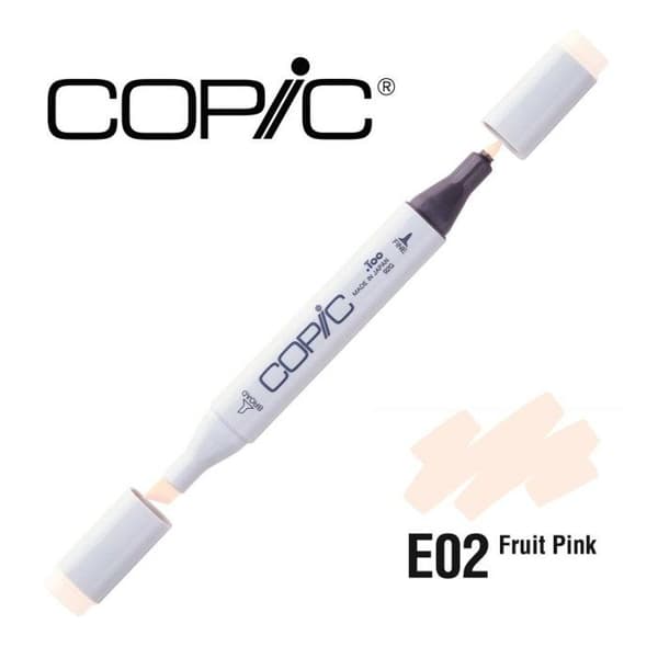 Copic - Alkoholbaserad Copic Marker E02 Fruktrosa Rosa-beige