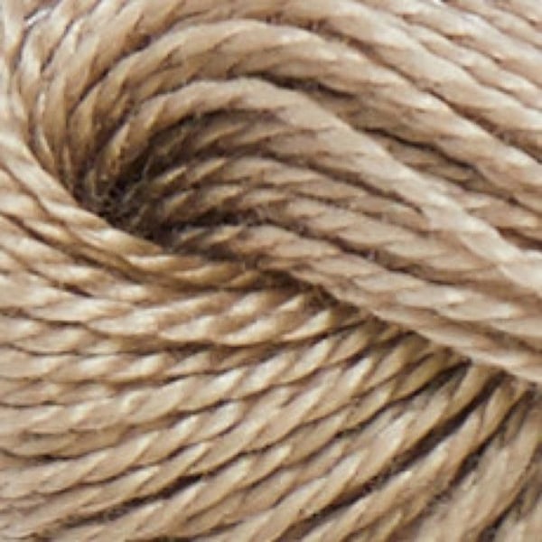 Fil DMC Coton Perlé Liten N8 Färg. 642 Färg nummer 642