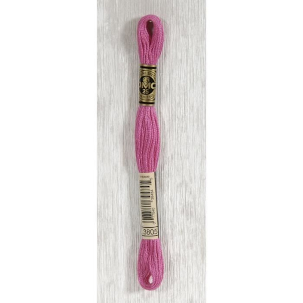 DMC Mouliné tråd 3805 Rosa