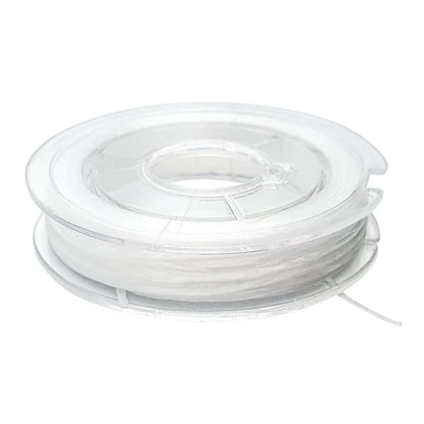 Nylontråd - Transparent - Elastisk - Smycken - Kreativa hobbyer Transparent