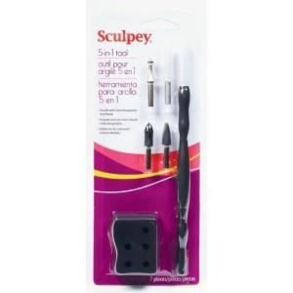 5 i 1 modelleringsverktyg - Sculpey