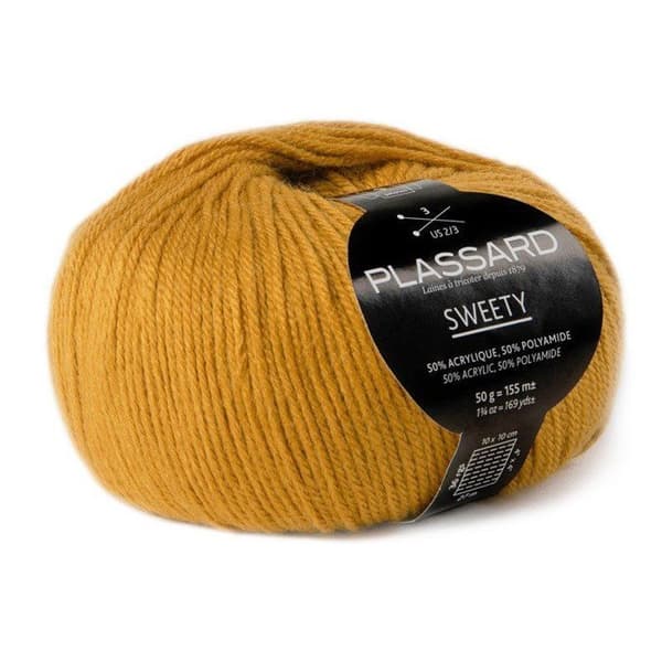 Plassard - Garnboll Sweety Ocre (44) Ockra