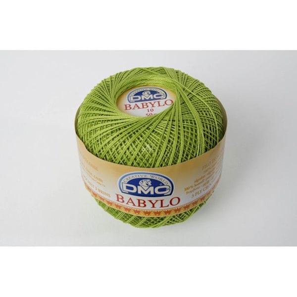 Fil à crocheter Babylo Gross. 10 - Col. 907 - Granny Smith Överste 907 - Granny Smith