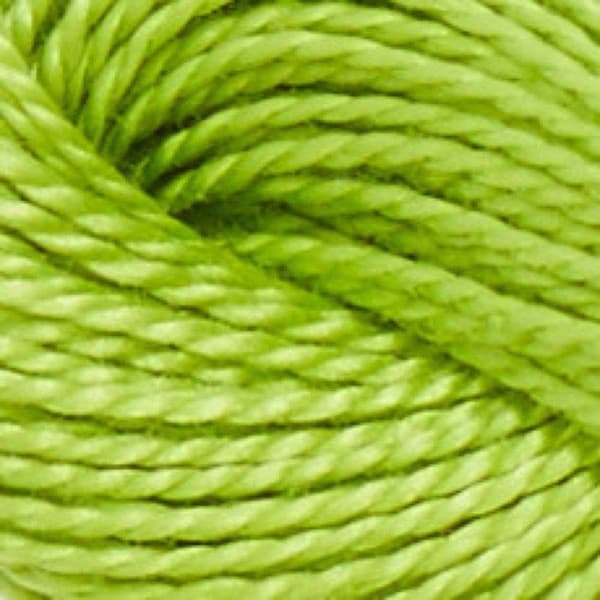 DMC - Fil DMC Coton Perlé Small N8 Col. 907 grön